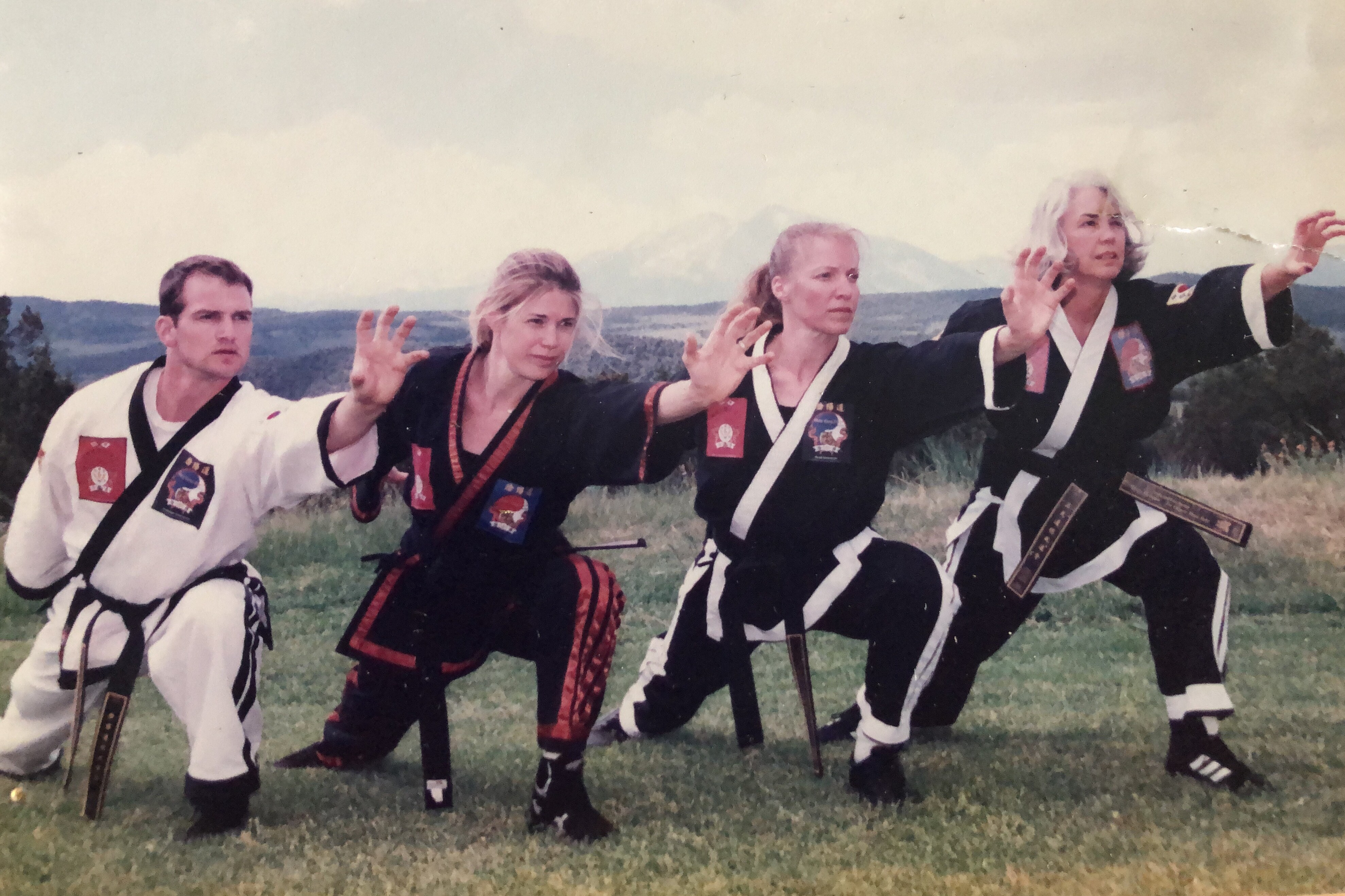 Thérèse Fafard Practicing Martial Arts